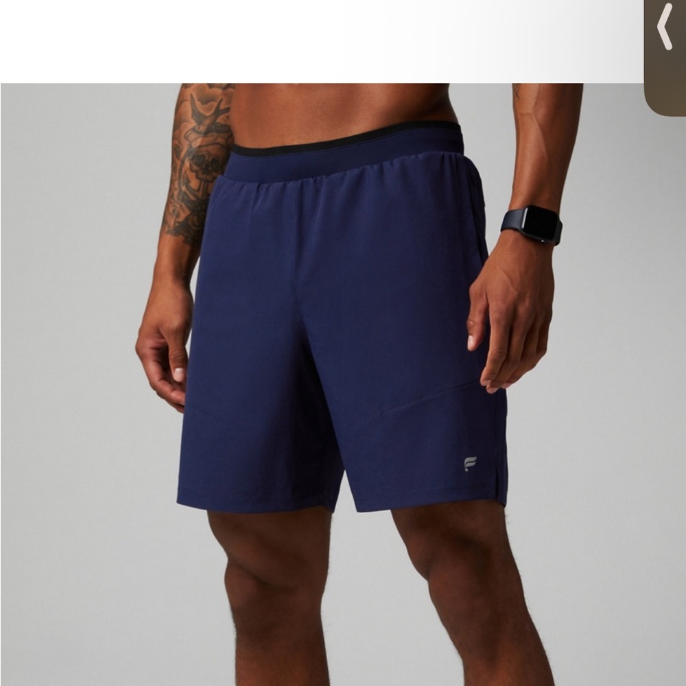 Men's Dusty Blue Athletic Shorts